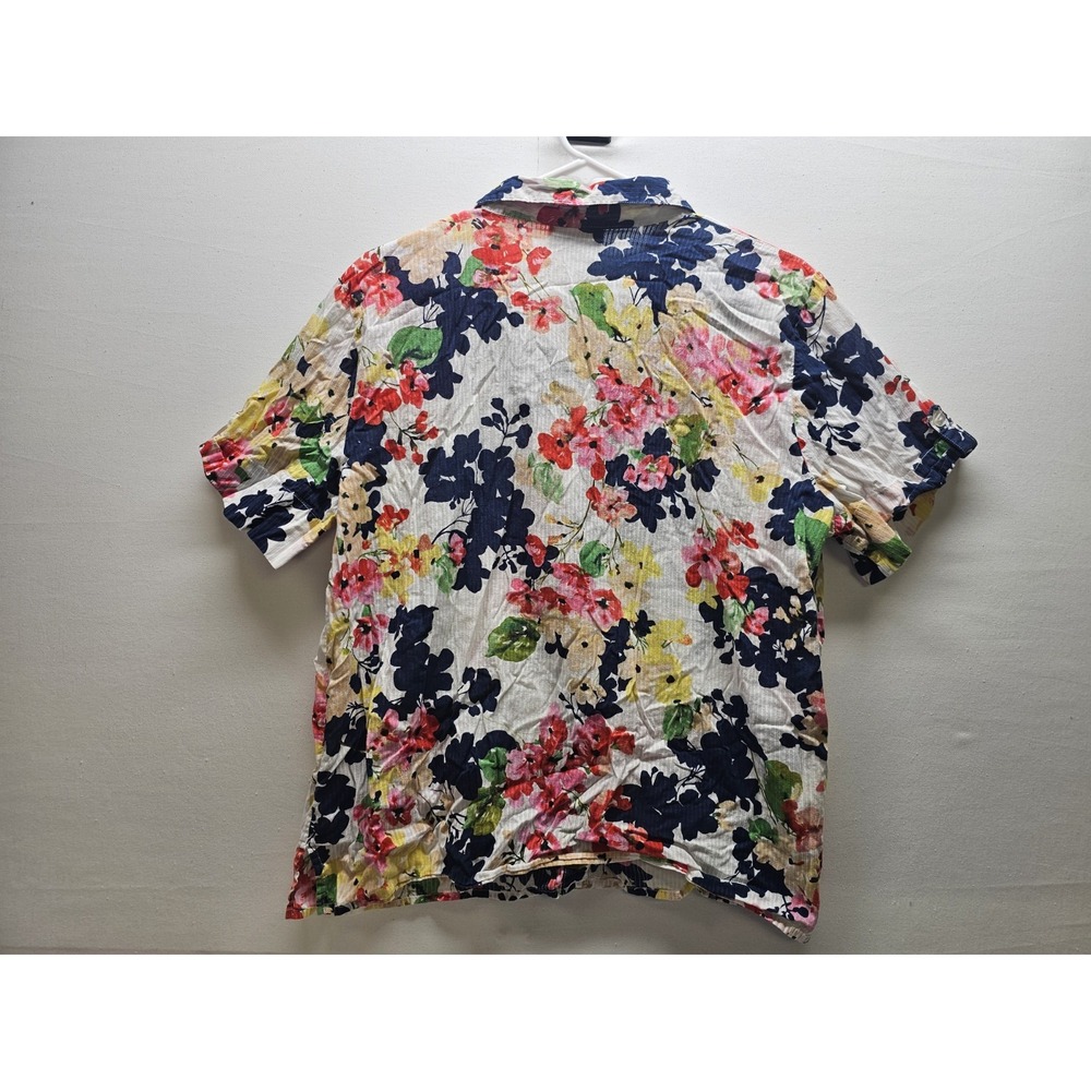 Lot of 7 VTG 90s Hawaiian Shirts Short Sleeve Tropical Floral Resortwear Retro - Picture 4 of 16